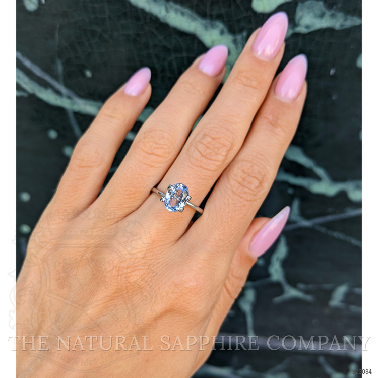 1.79 Ct. Bi Color Sapphire from Ceylon (Sri Lanka)