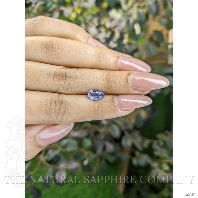 1.23 Ct. Blue Sapphire from Ceylon (Sri Lanka)