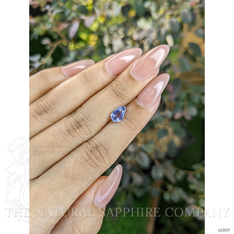1.23 Ct. Blue Sapphire from Ceylon (Sri Lanka)