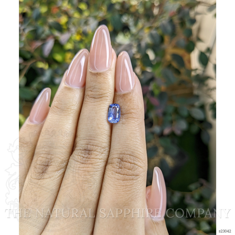 1.40 Ct. Blue Sapphire from Ceylon (Sri Lanka)