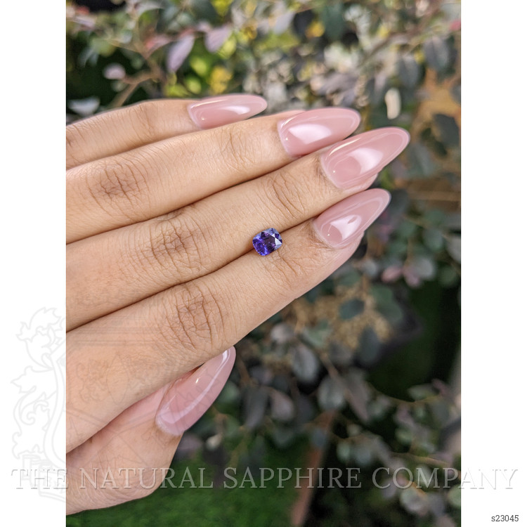 0.86 Ct. Color Change Sapphire from Ceylon (Sri Lanka)