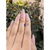 0.86 Ct. Color Change Sapphire from Ceylon (Sri Lanka) Life Style