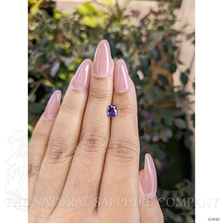 0.86 Ct. Color Change Sapphire from Ceylon (Sri Lanka)