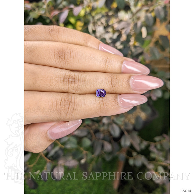 0.86 Ct. Color Change Sapphire from Ceylon (Sri Lanka)