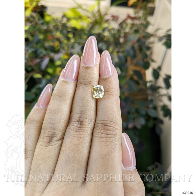 2.20 Ct. Yellow Sapphire from Ceylon (Sri Lanka)