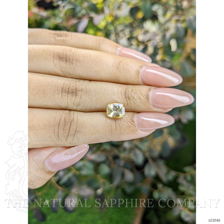 2.20 Ct. Yellow Sapphire from Ceylon (Sri Lanka)