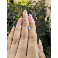 0.98 Ct. Blue Sapphire from Ceylon (Sri Lanka) Life Style