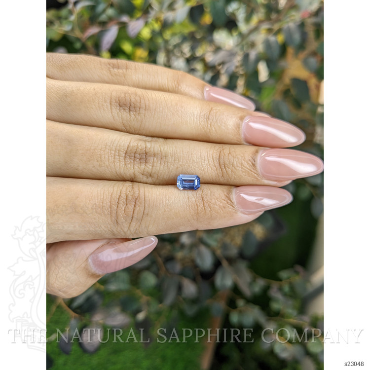 0.98 Ct. Blue Sapphire from Ceylon (Sri Lanka)