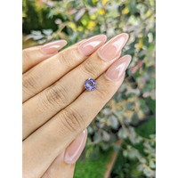 1.46 Ct. Violet Sapphire from Ceylon (Sri Lanka) Life Style