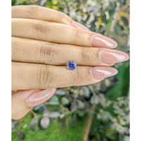 1.39 Ct. Blue Sapphire from Ceylon (Sri Lanka) Life Style