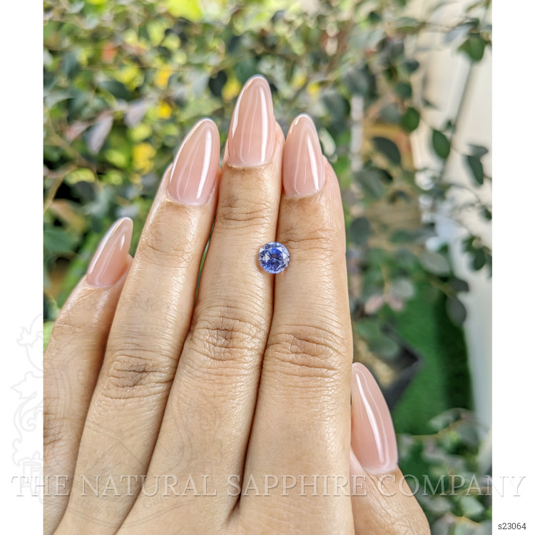 1.39 Ct. Blue Sapphire from Ceylon (Sri Lanka)