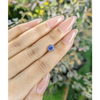 1.39 Ct. Blue Sapphire from Ceylon (Sri Lanka) Life Style
