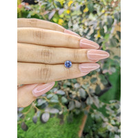 1.14 Ct. Blue Sapphire from Ceylon (Sri Lanka) Life Style