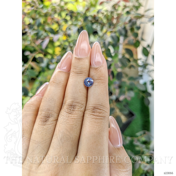 1.18 Ct. Blue Sapphire from Ceylon (Sri Lanka)