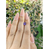 1.13 Ct. Purple Sapphire from Ceylon (Sri Lanka) Life Style