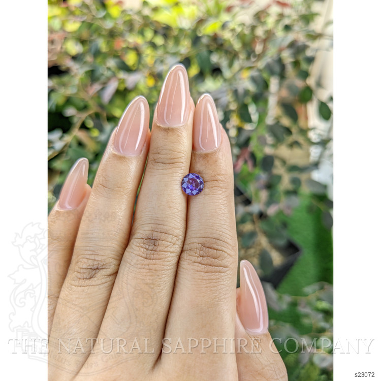 1.13 Ct. Purple Sapphire from Ceylon (Sri Lanka)