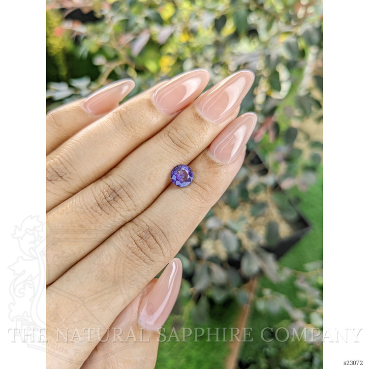 1.13 Ct. Purple Sapphire from Ceylon (Sri Lanka)