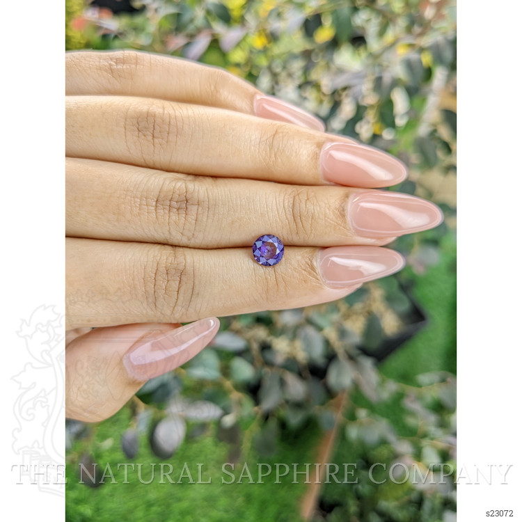 1.13 Ct. Purple Sapphire from Ceylon (Sri Lanka)