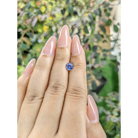 0.97 Ct. Blue Sapphire from Ceylon (Sri Lanka) Life Style