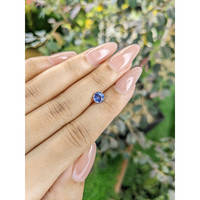 0.97 Ct. Blue Sapphire from Ceylon (Sri Lanka) Life Style