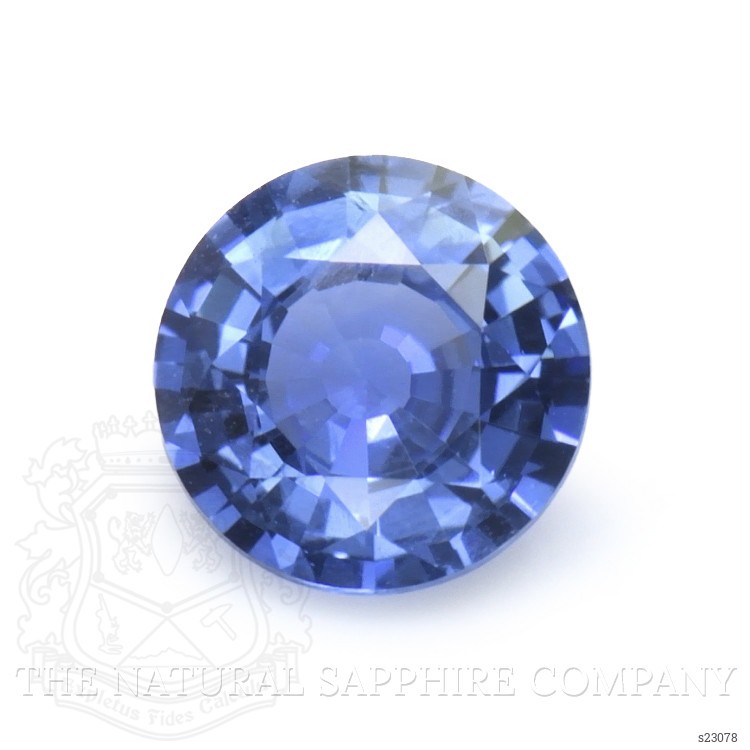 0.84 Ct. Blue Sapphire from Ceylon (Sri Lanka)