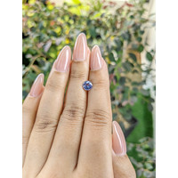 0.94 Ct. Blue Sapphire from Ceylon (Sri Lanka) Life Style