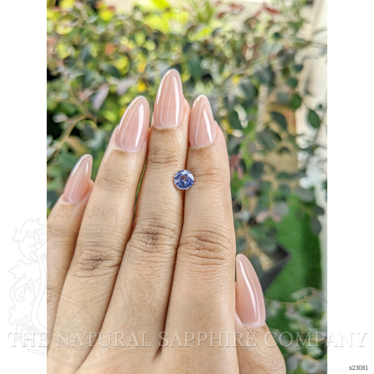 0.94 Ct. Blue Sapphire from Ceylon (Sri Lanka)