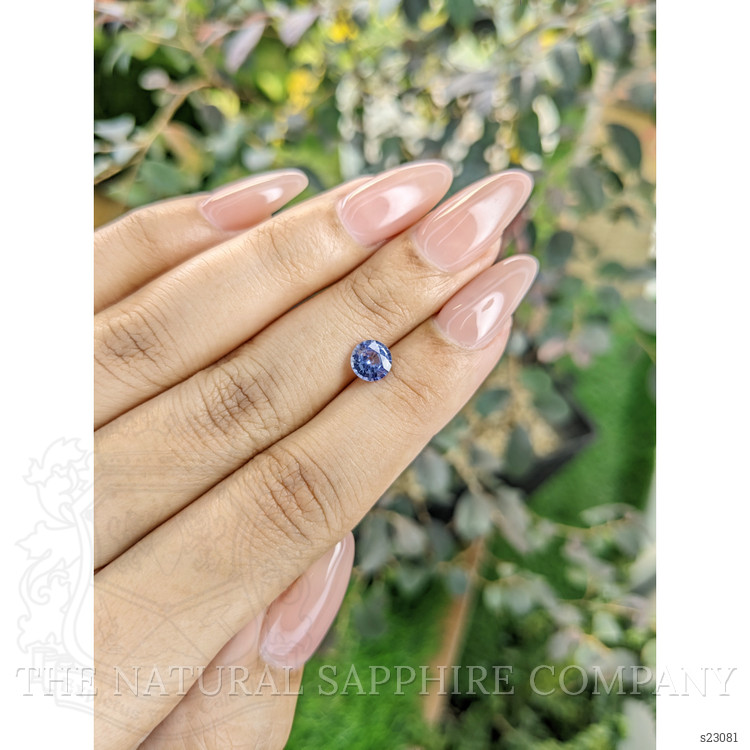 0.94 Ct. Blue Sapphire from Ceylon (Sri Lanka)