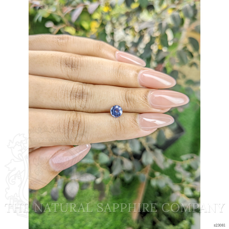 0.94 Ct. Blue Sapphire from Ceylon (Sri Lanka)