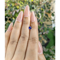 0.55 Ct. Blue Sapphire from Ceylon (Sri Lanka) Life Style