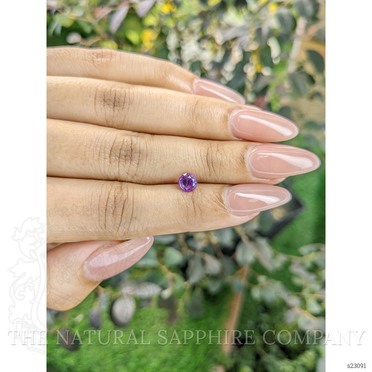 1.02 Ct. Purple Sapphire from Ceylon (Sri Lanka)