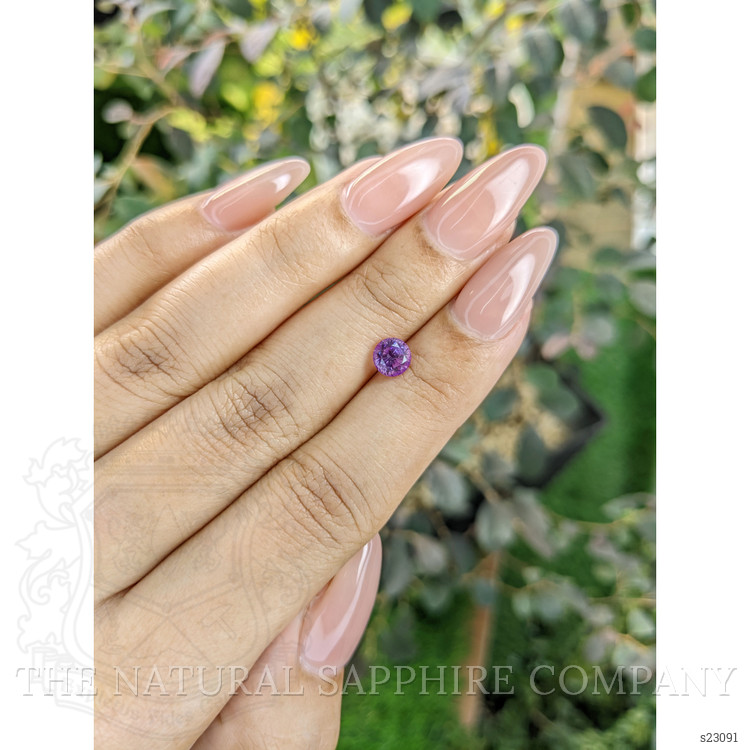 1.02 Ct. Purple Sapphire from Ceylon (Sri Lanka)