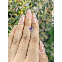 1.33 Ct. Purple Sapphire from Ceylon (Sri Lanka) Life Style