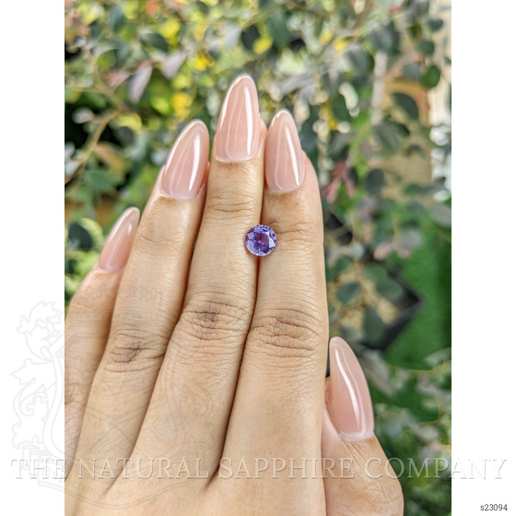 1.33 Ct. Purple Sapphire from Ceylon (Sri Lanka)