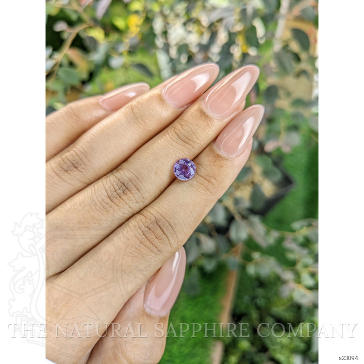 1.33 Ct. Purple Sapphire from Ceylon (Sri Lanka)