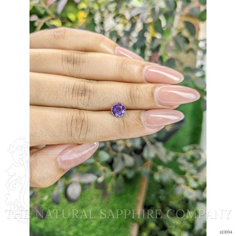 1.33 Ct. Purple Sapphire from Ceylon (Sri Lanka)