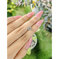 1.37 Ct. Bi Color Sapphire from Ceylon (Sri Lanka) Life Style