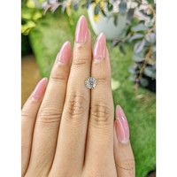 1.37 Ct. Bi Color Sapphire from Ceylon (Sri Lanka) Life Style