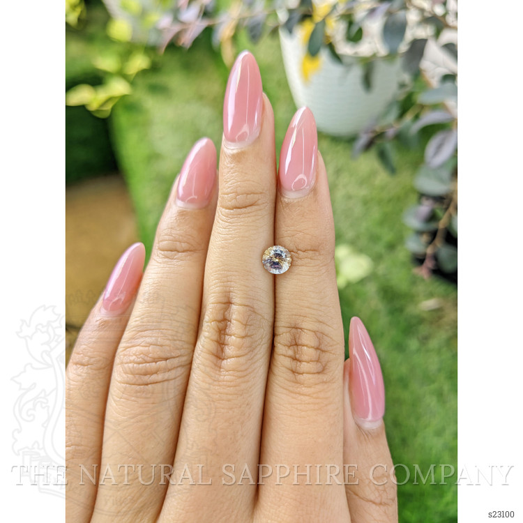 1.14 Ct. Bi Color Sapphire from Ceylon (Sri Lanka)