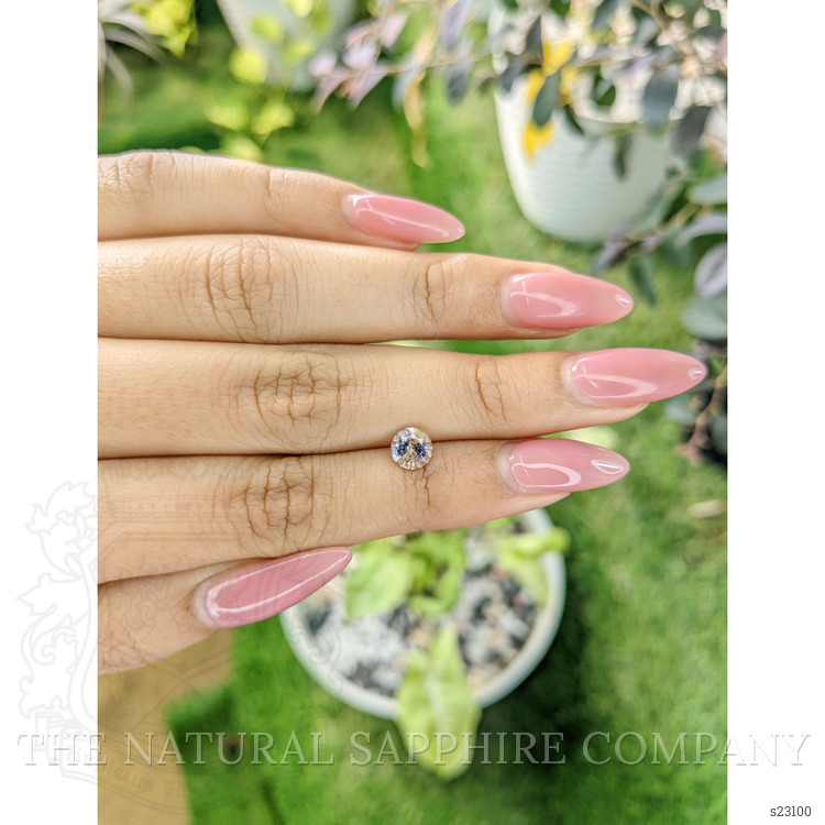 1.14 Ct. Bi Color Sapphire from Ceylon (Sri Lanka)