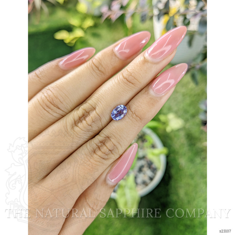 1.42 Ct. Violet Sapphire from Ceylon (Sri Lanka)