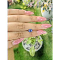 1.23 Ct. Blue Sapphire from Ceylon (Sri Lanka) Life Style
