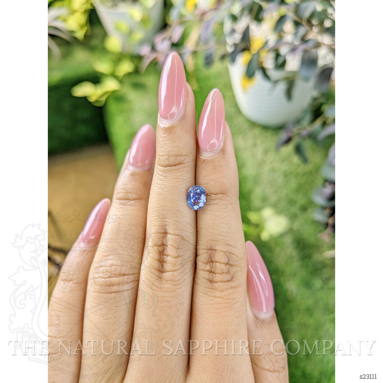 1.16 Ct. Blue Sapphire from Ceylon (Sri Lanka)