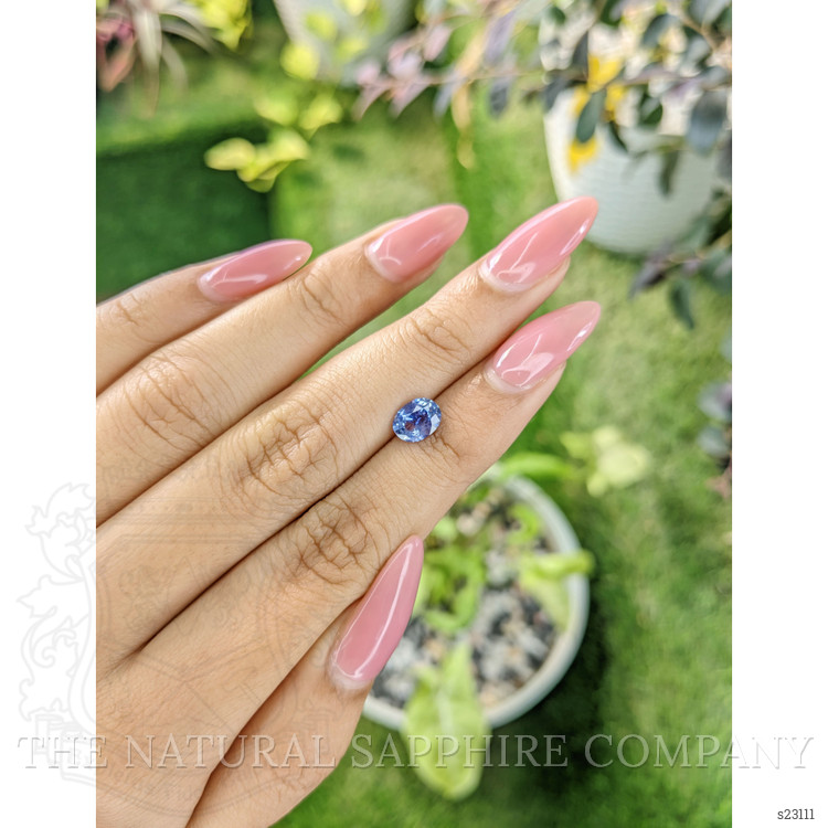 1.16 Ct. Blue Sapphire from Ceylon (Sri Lanka)