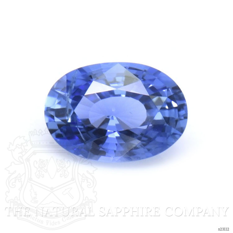 0.88 Ct. Blue Sapphire from Ceylon (Sri Lanka)