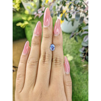 1.15 Ct. Blue Sapphire from Ceylon (Sri Lanka) Life Style