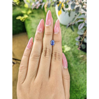 1.20 Ct. Blue Sapphire from Ceylon (Sri Lanka) Life Style