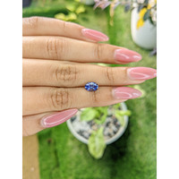 1.20 Ct. Blue Sapphire from Ceylon (Sri Lanka) Life Style