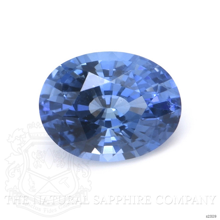 0.85 Ct. Blue Sapphire from Ceylon (Sri Lanka)