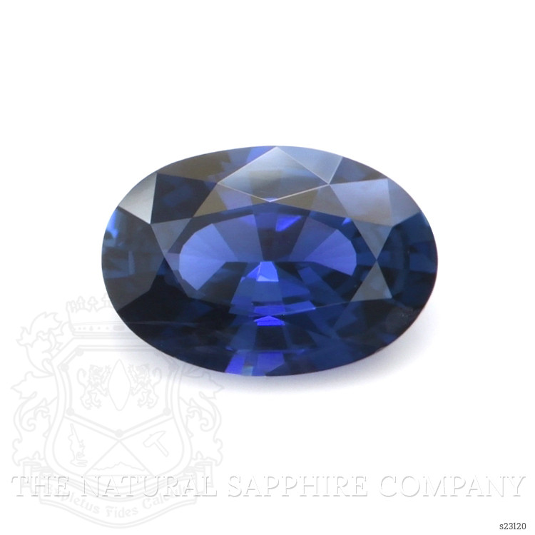 0.71 Ct. Blue Sapphire from Ceylon (Sri Lanka)